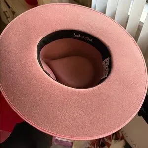 Lack Of Color Pink Wide-Brimmed Hat S 55CM Lack Of Color Pink Wide-Brimmed Hat S 55CM main image 4